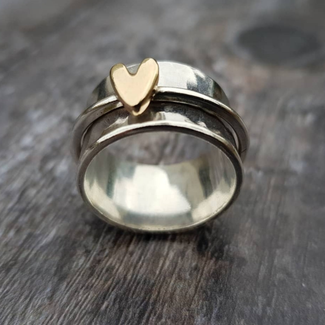 Solenne™ Bague Argentée