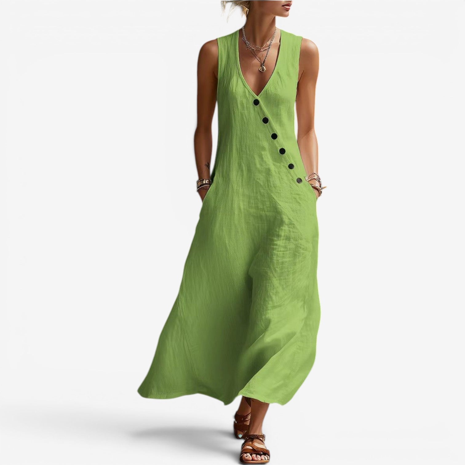 Robe longue sans manches Jannah™