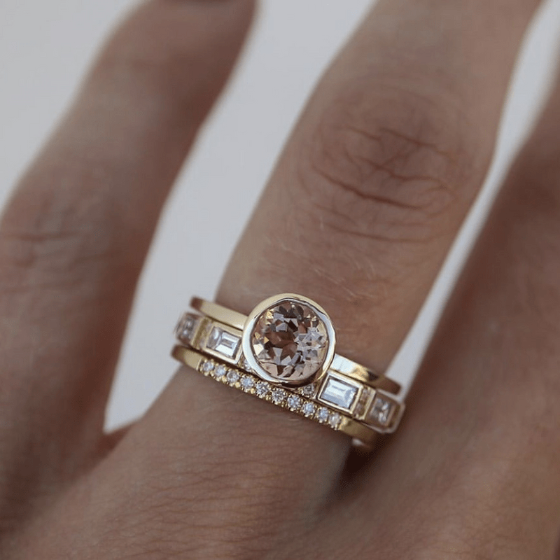 Geraldine™ Anneau Cristallin