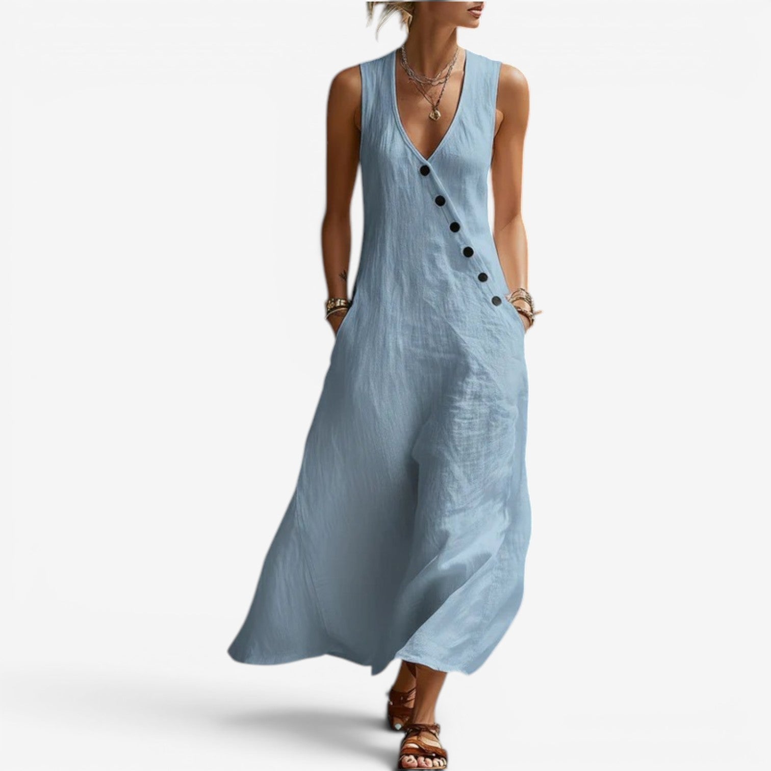 Robe longue sans manches Jannah™