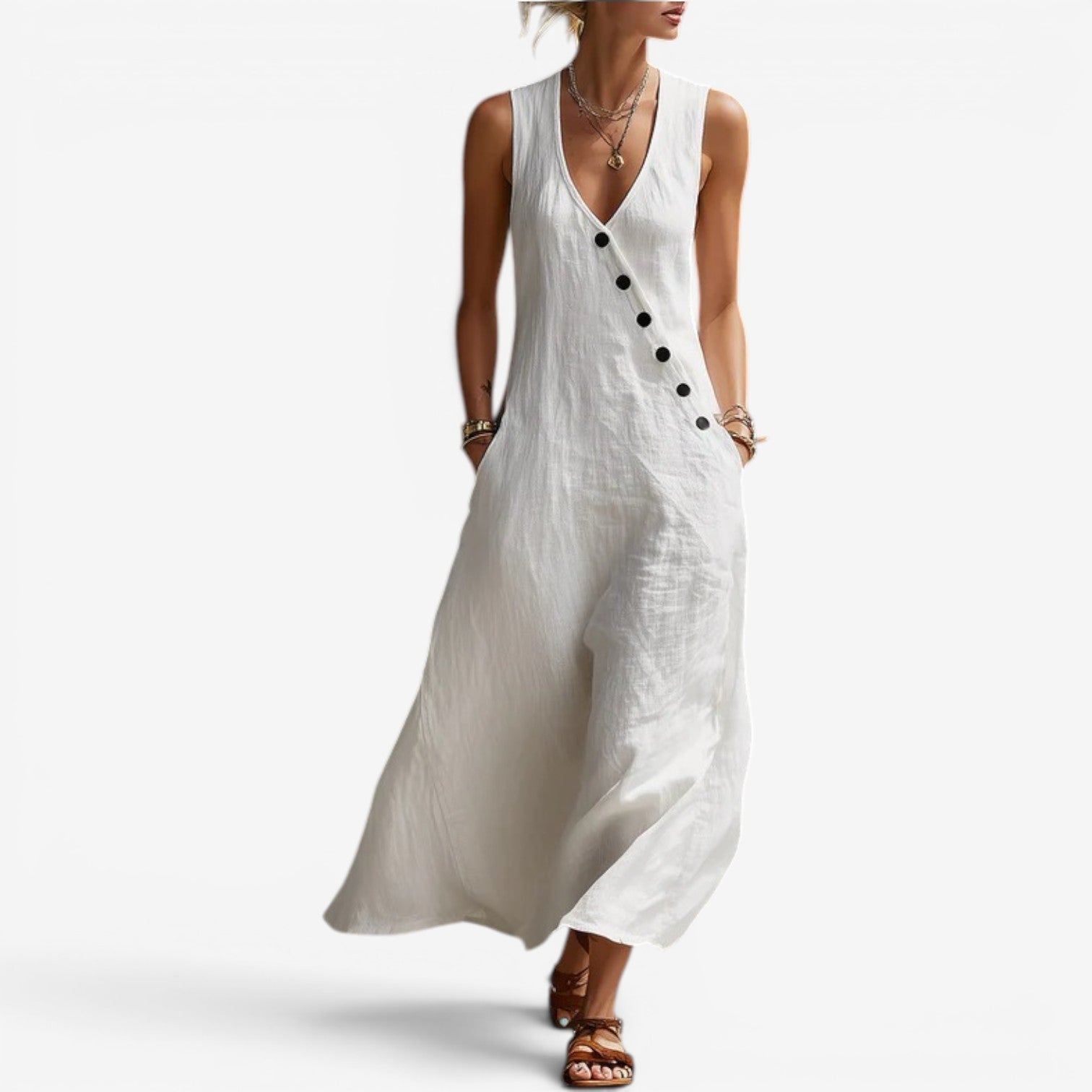 Robe longue sans manches Jannah™